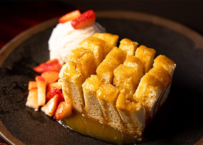 Honey Toast Dessert